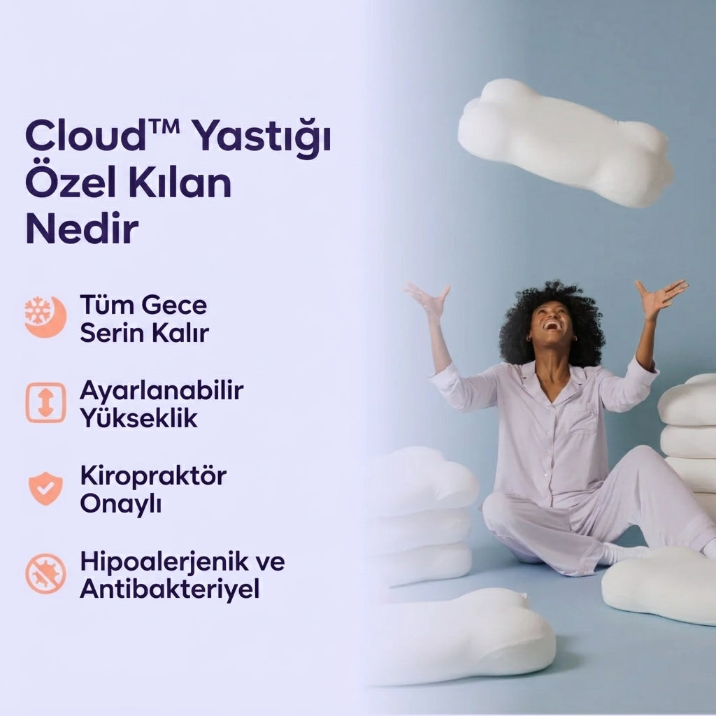 Myso™ Bulut Hizalayıcı Yastık